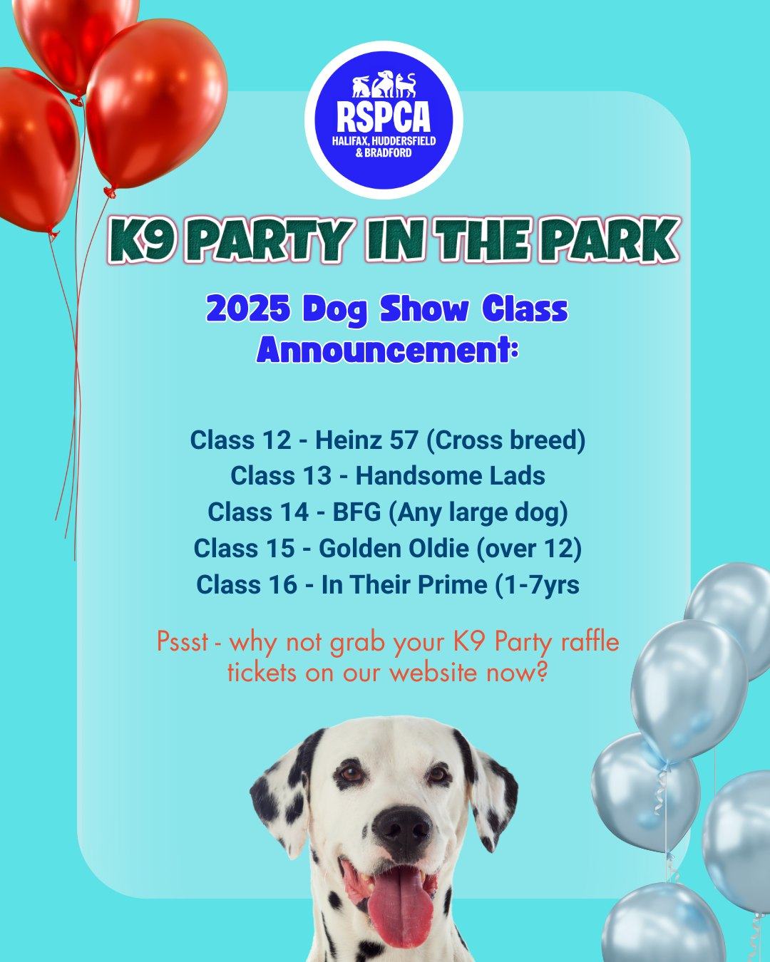 RSPCA - Who's excited for this years K9 Party In The Park dog show?! 🏆 ...