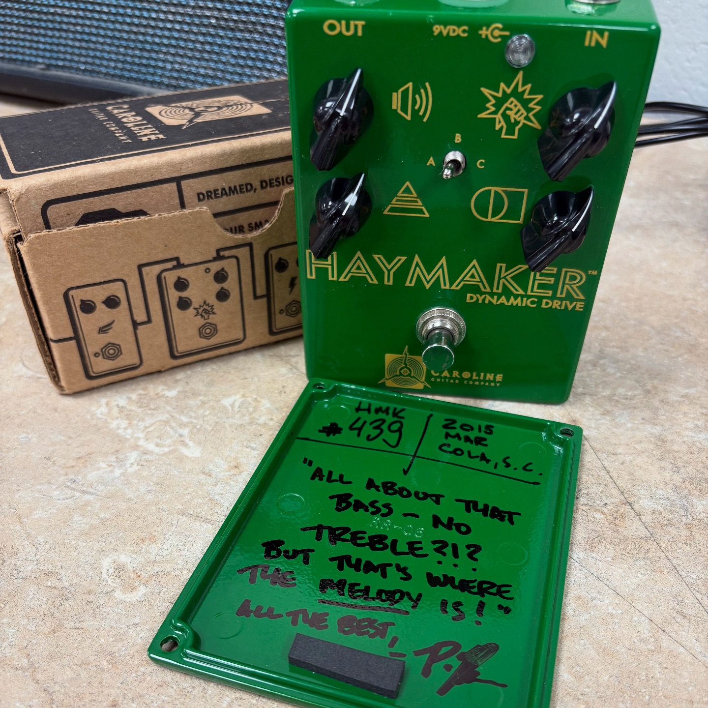 Is the green Value Reamer Overdrive Custom LP808 pedal still in