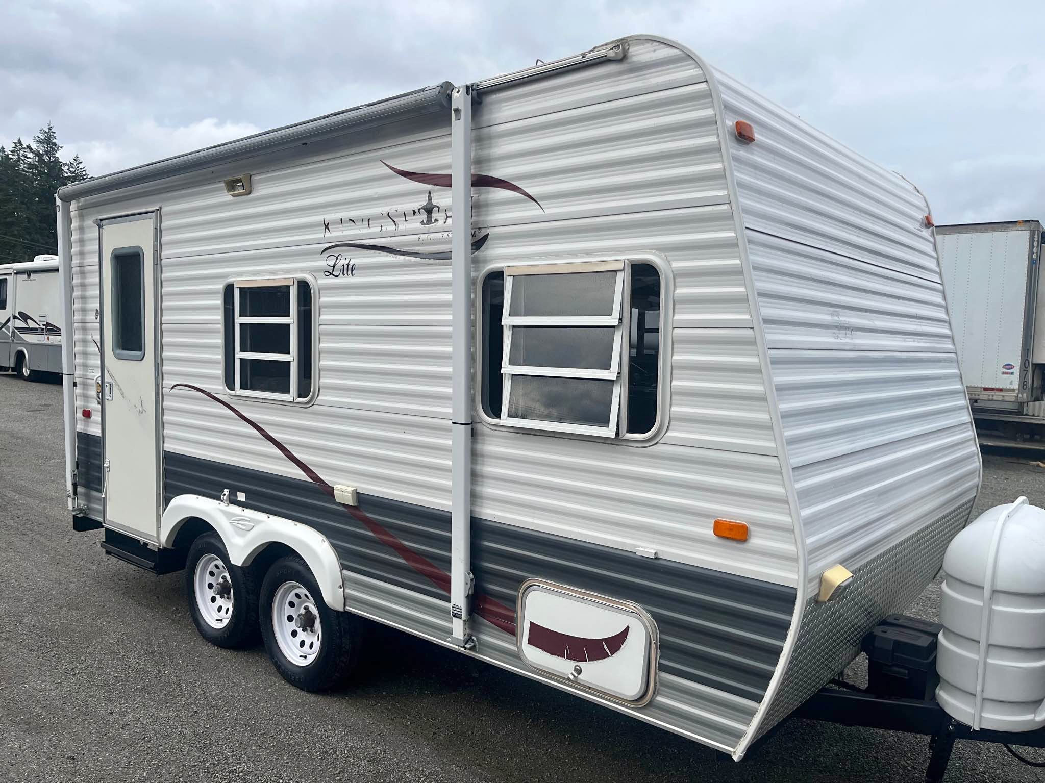 2008 18FT gulf stream kingsport lite travel trailer good condition ...