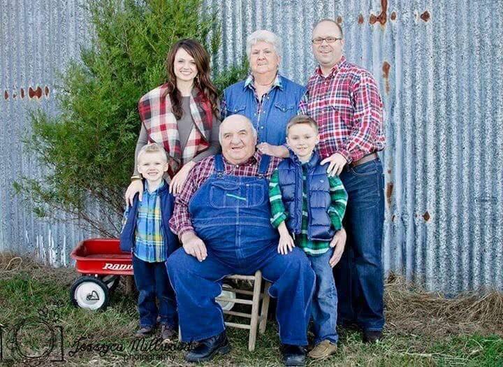 Holt - Phillip and Rachel pictured with his great-aunt and uncle ...