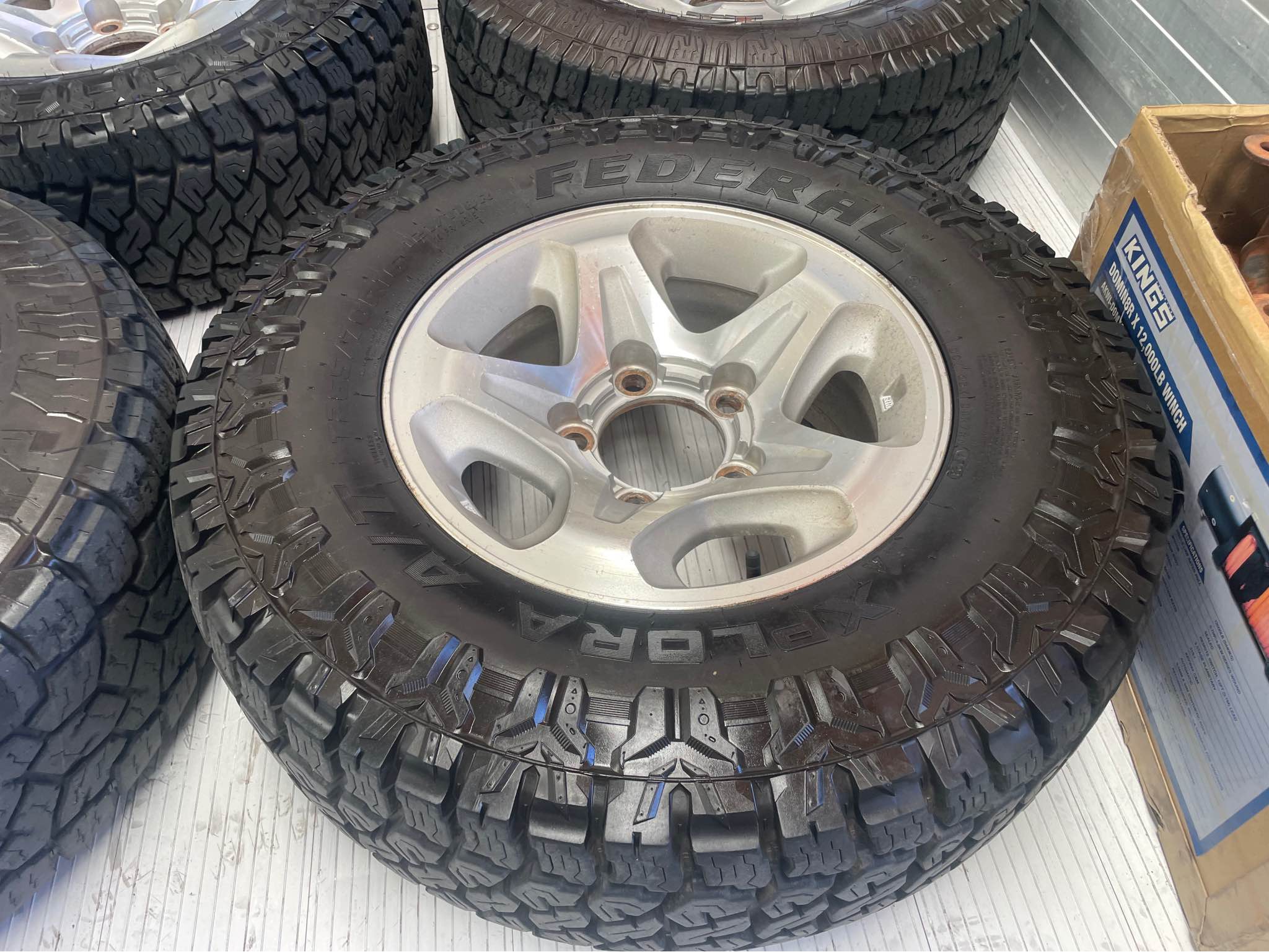 Land Cruiser 79 76 series GXL wheels and tyres - Car Wheels, Tires ...