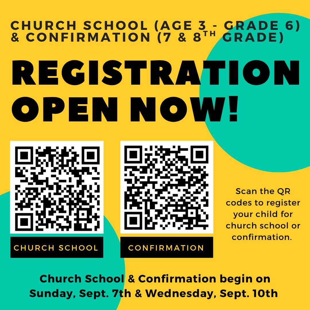 Registration for Church... - Lutheran Church of Our Redeemer | Facebook