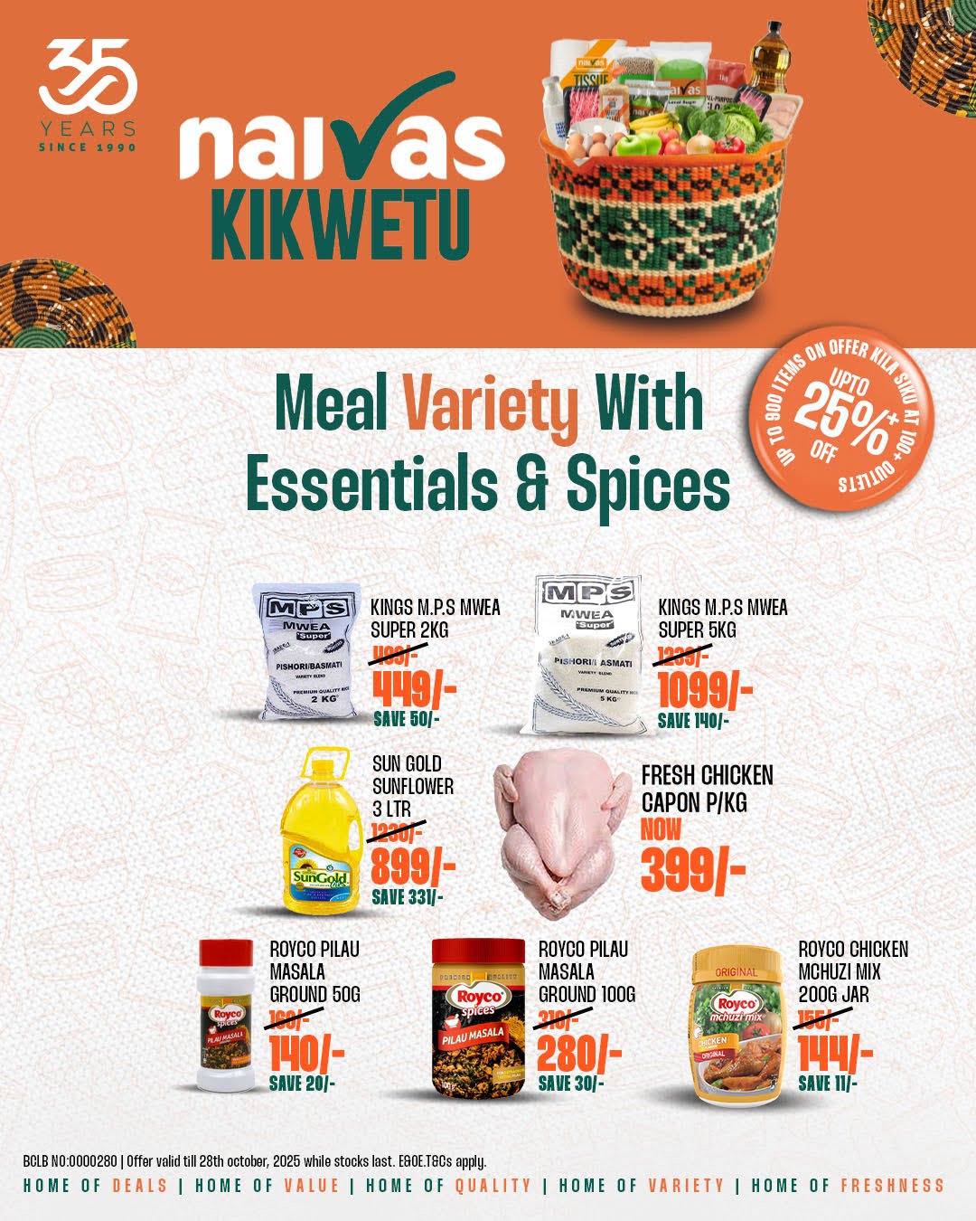 Naivas - Dishi ya leo is a whole new vibe!🍗🍚 Ni ile siku uko na option ...