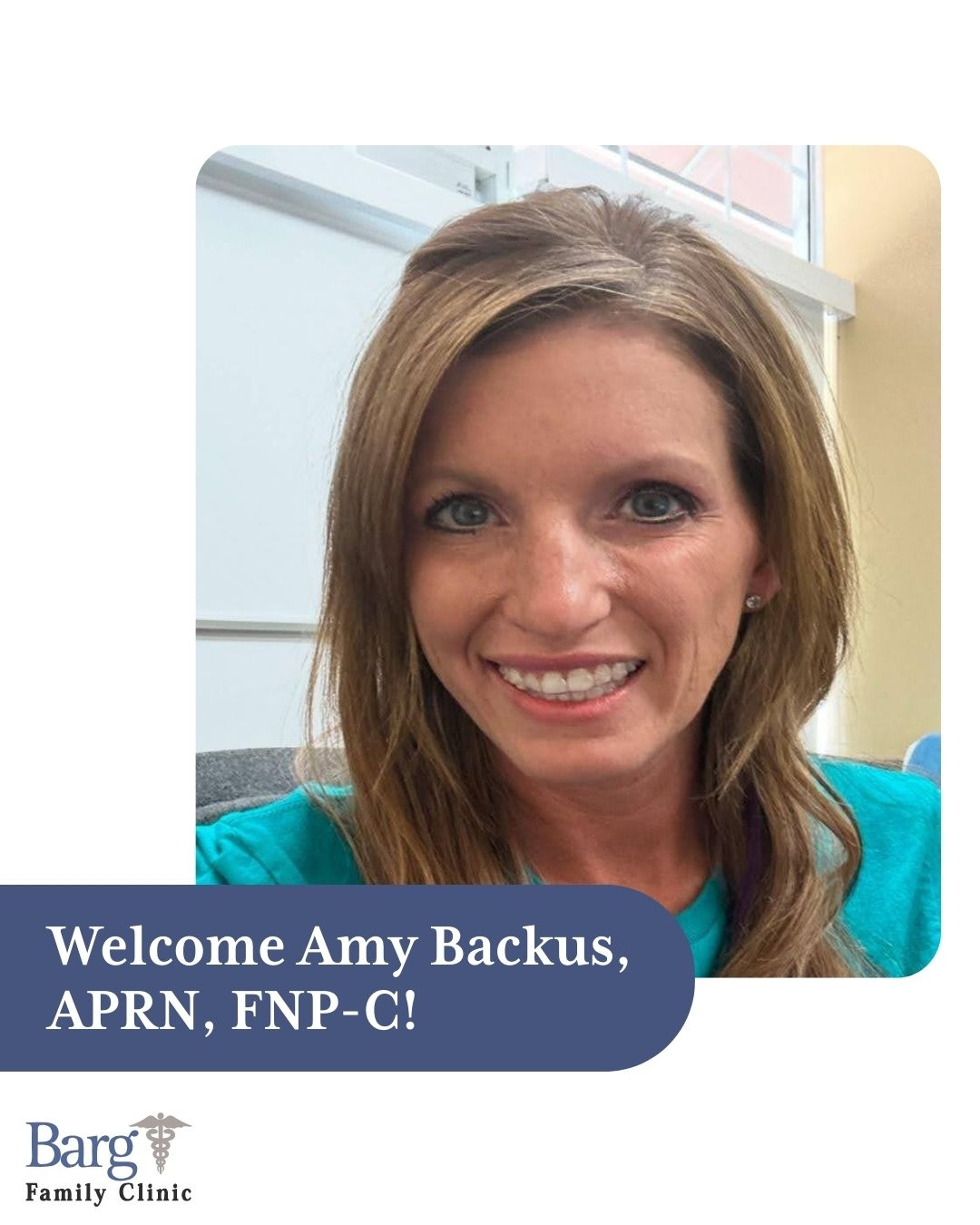 Barg Family Clinic - We would like to extend a warm welcome to Amy ...
