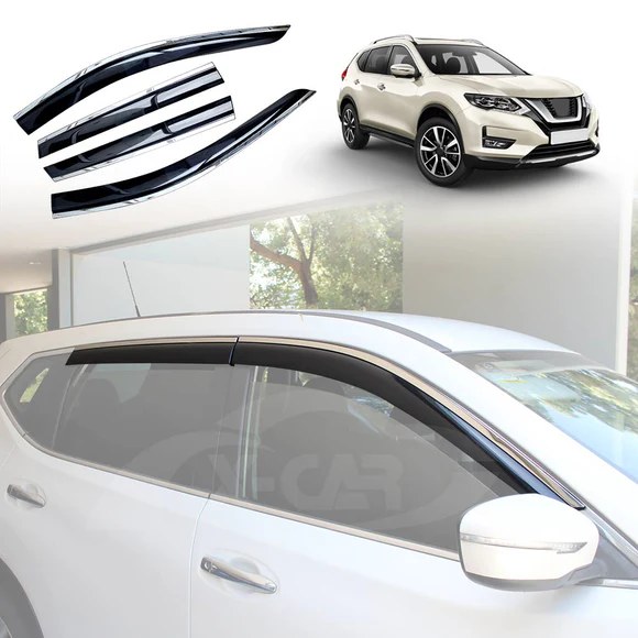 Fits 13-18 Nissan Altima Sedan 4PCS Window Visor Acrylic