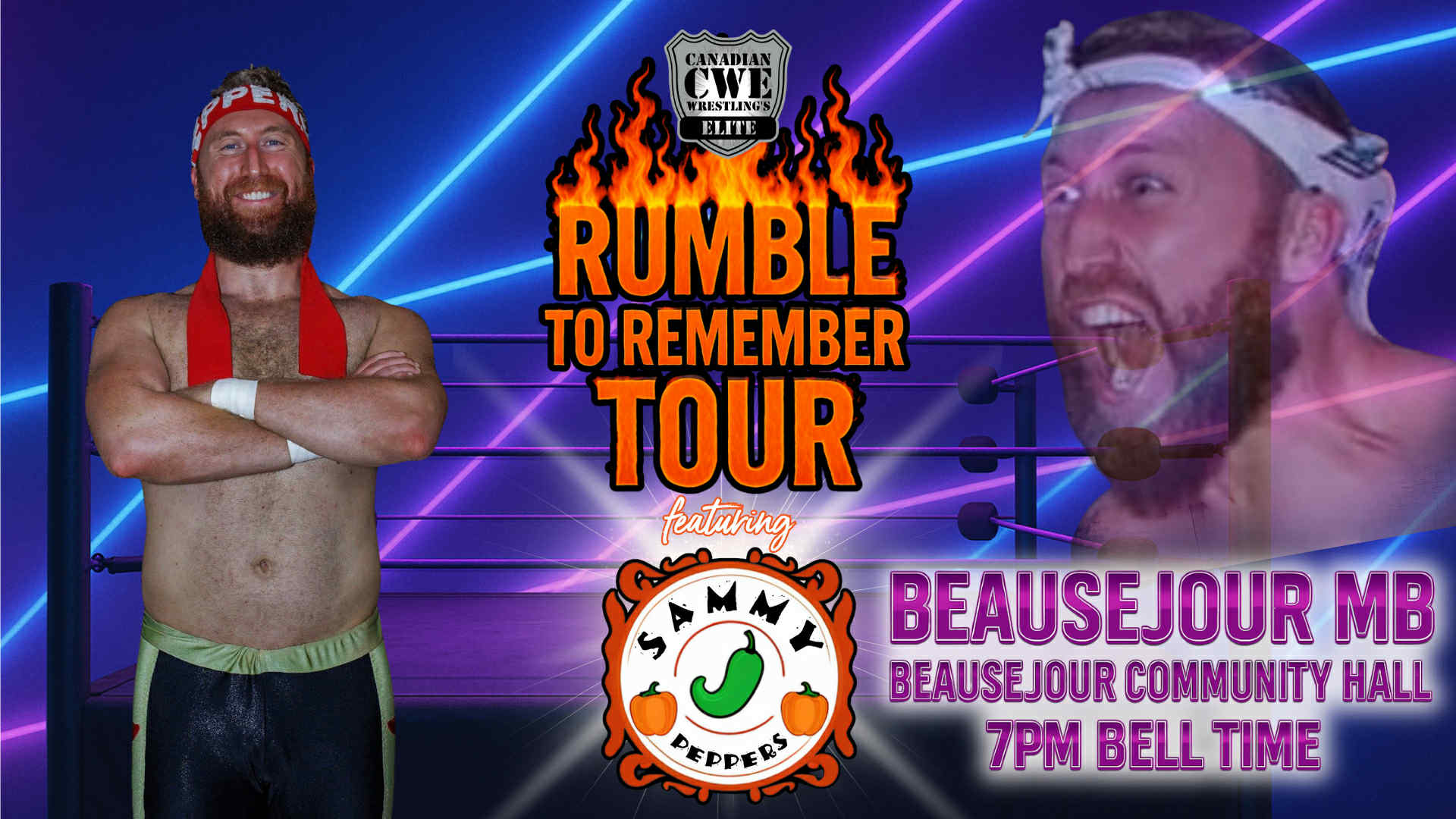 CWE Live In Beausejour Ft An Over The Top Rope Rumble Main Event