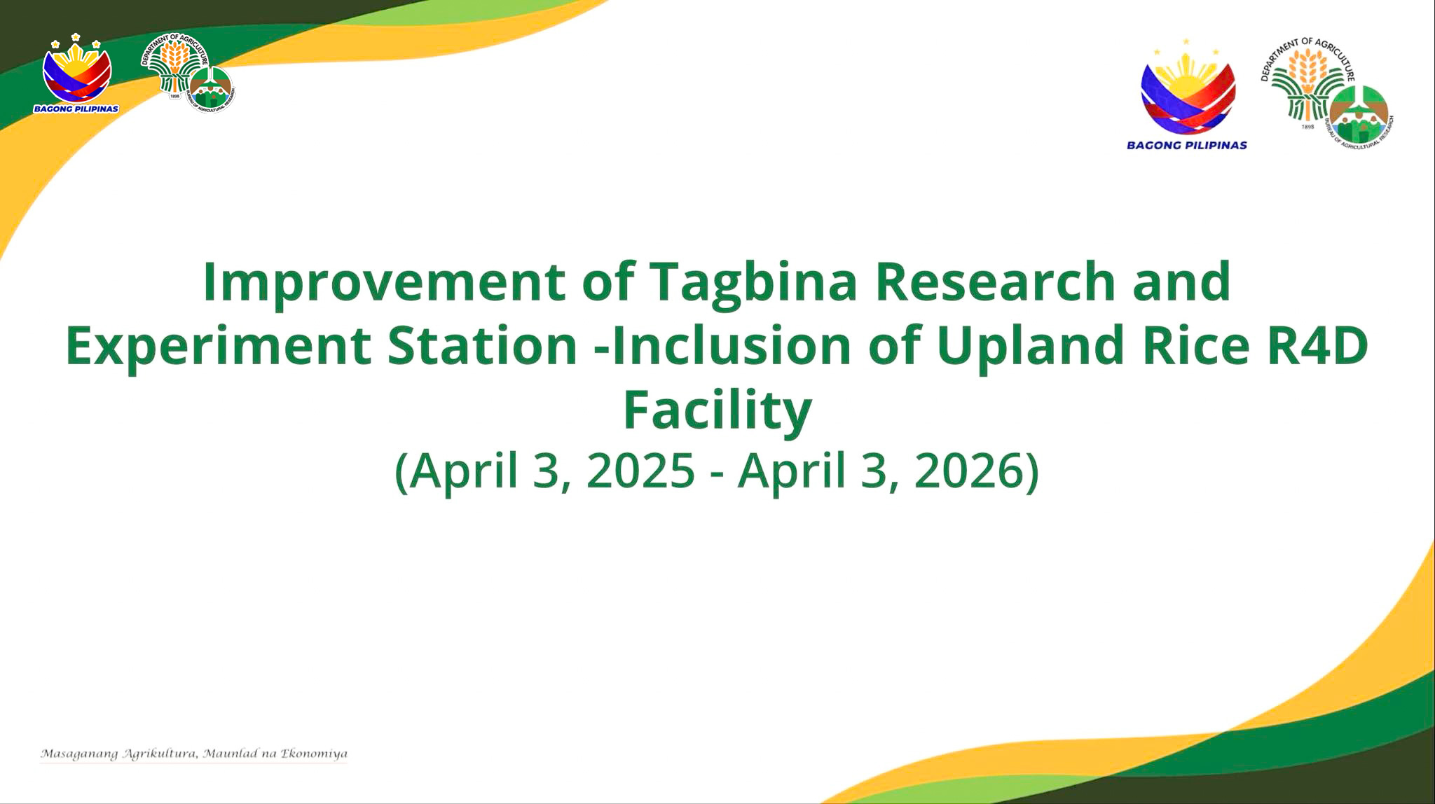 #R4DUpdates:... - DA - Bureau of Agricultural Research | Facebook