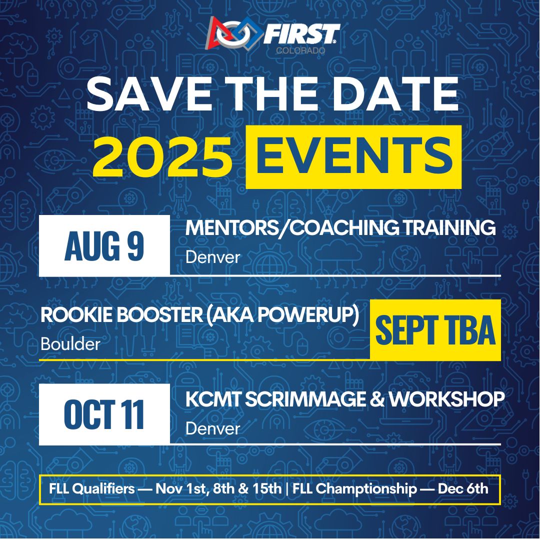 ColoradoFIRST - 🧱🚀 FLL Challenge 2025–2026 Season... | Facebook