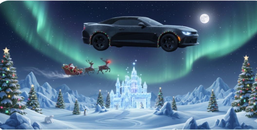 Camaro Club of America | Santa and I test flying our rides | Facebook