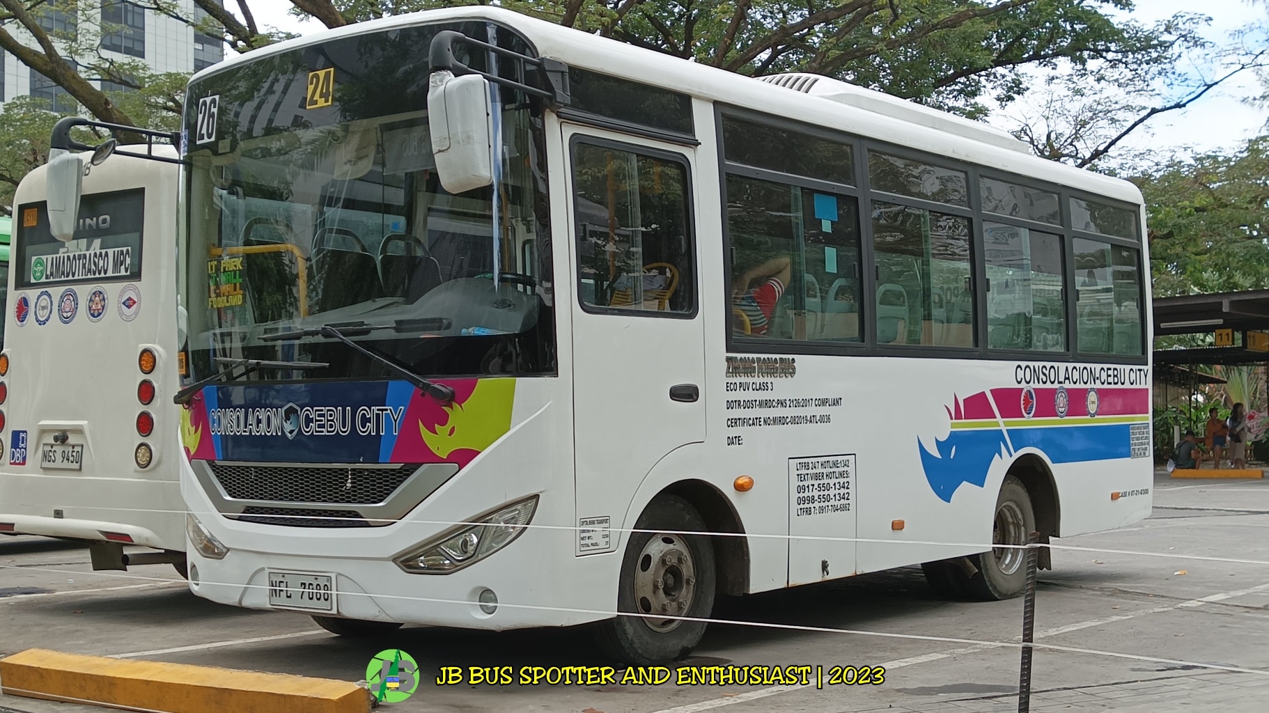 JB Bus Spotter and Enthusiast - Rhino #26 Rhino Transport 26 (NFL-7088 ...