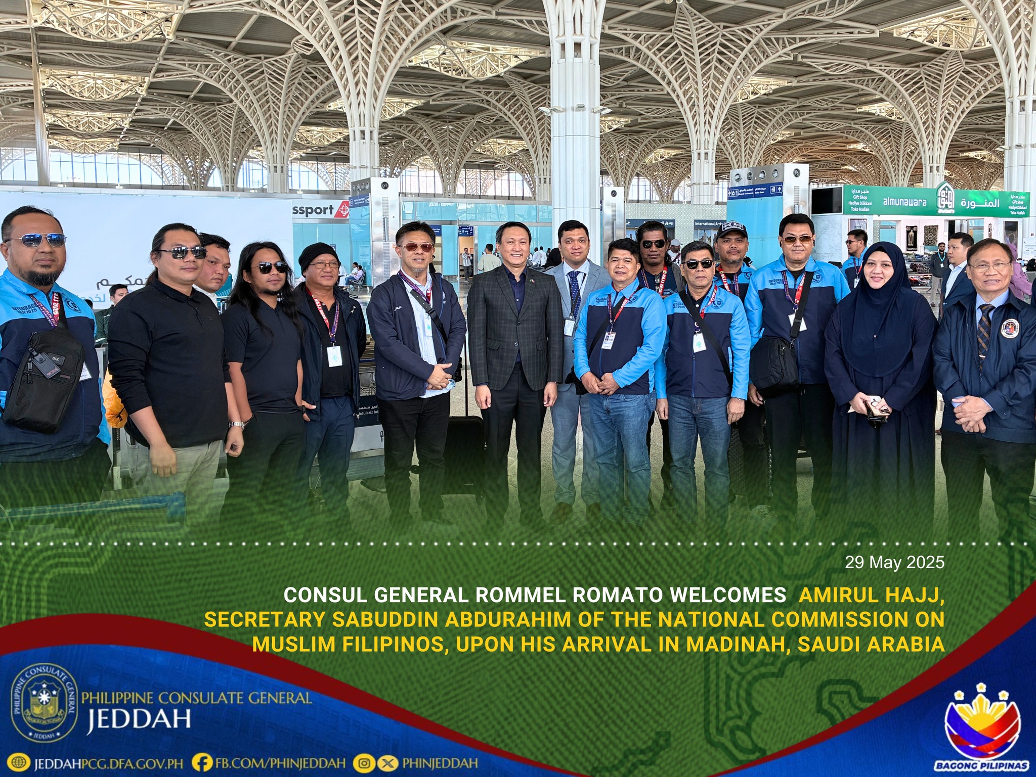 Philippine - Madinah, Saudi Arabia, 29 May 2025 — Consul General Rommel ...