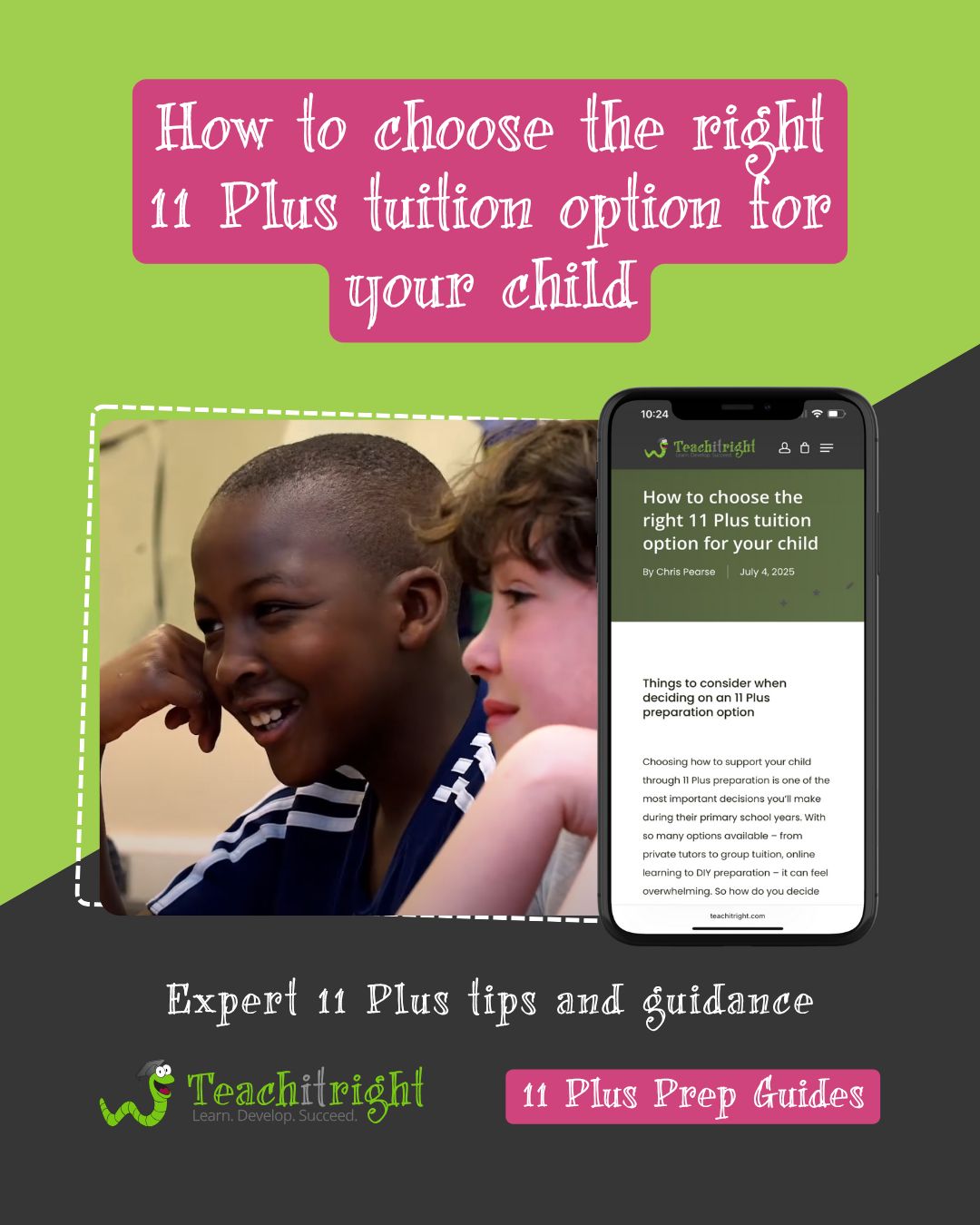 Teachitright - Not sure which 11 Plus tuition route is... | Facebook
