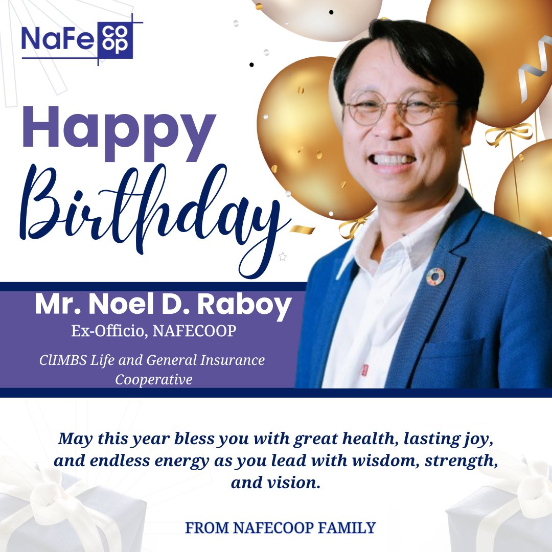 🎉 Happy Birthday, Mr. Noel D. Raboy! 🎉 With gratitude and admiration ...