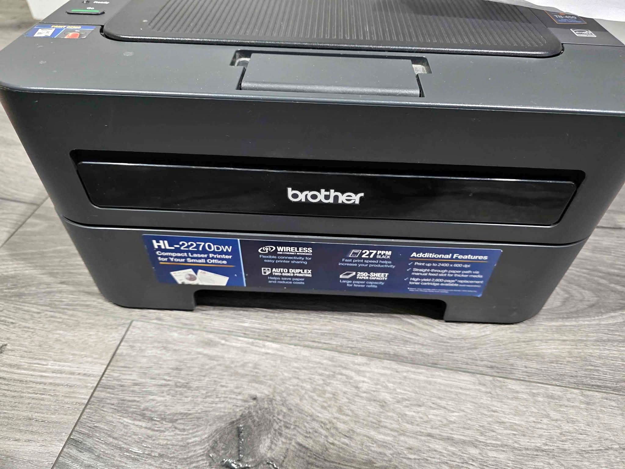 Brother HL-2270DW A4 Monochrome Networkable Laser Printer - Printers ...