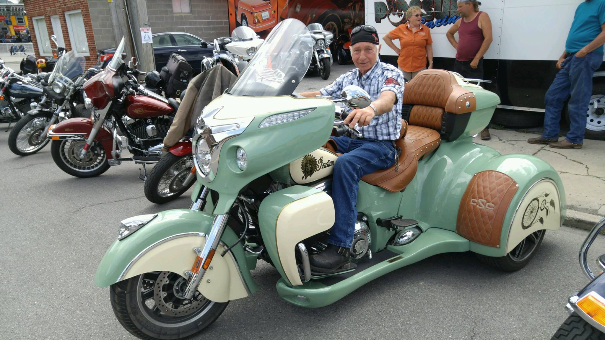 California Sidecar - A very happy customer on his CSC Arrow in ...