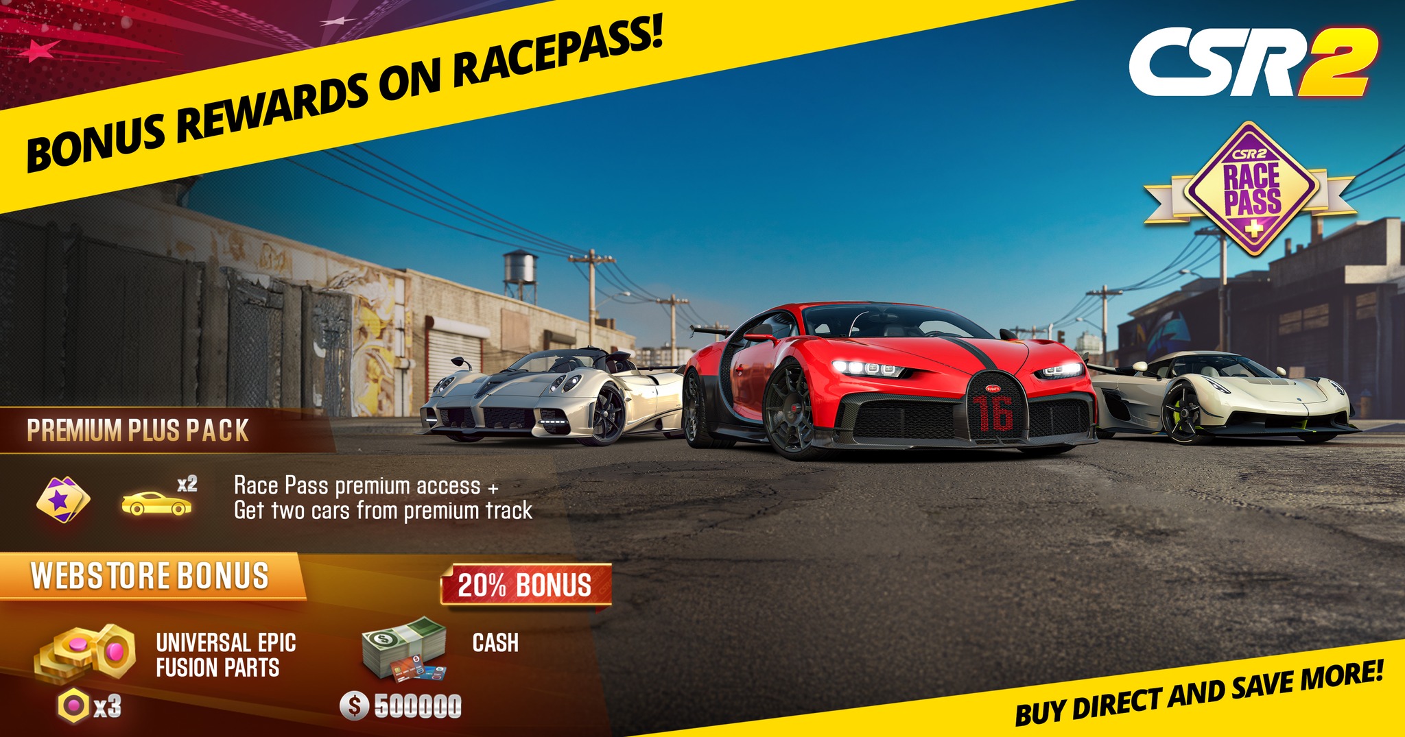 CSR Racing - 🔥 Level up your racing game! Race Pass... | Facebook