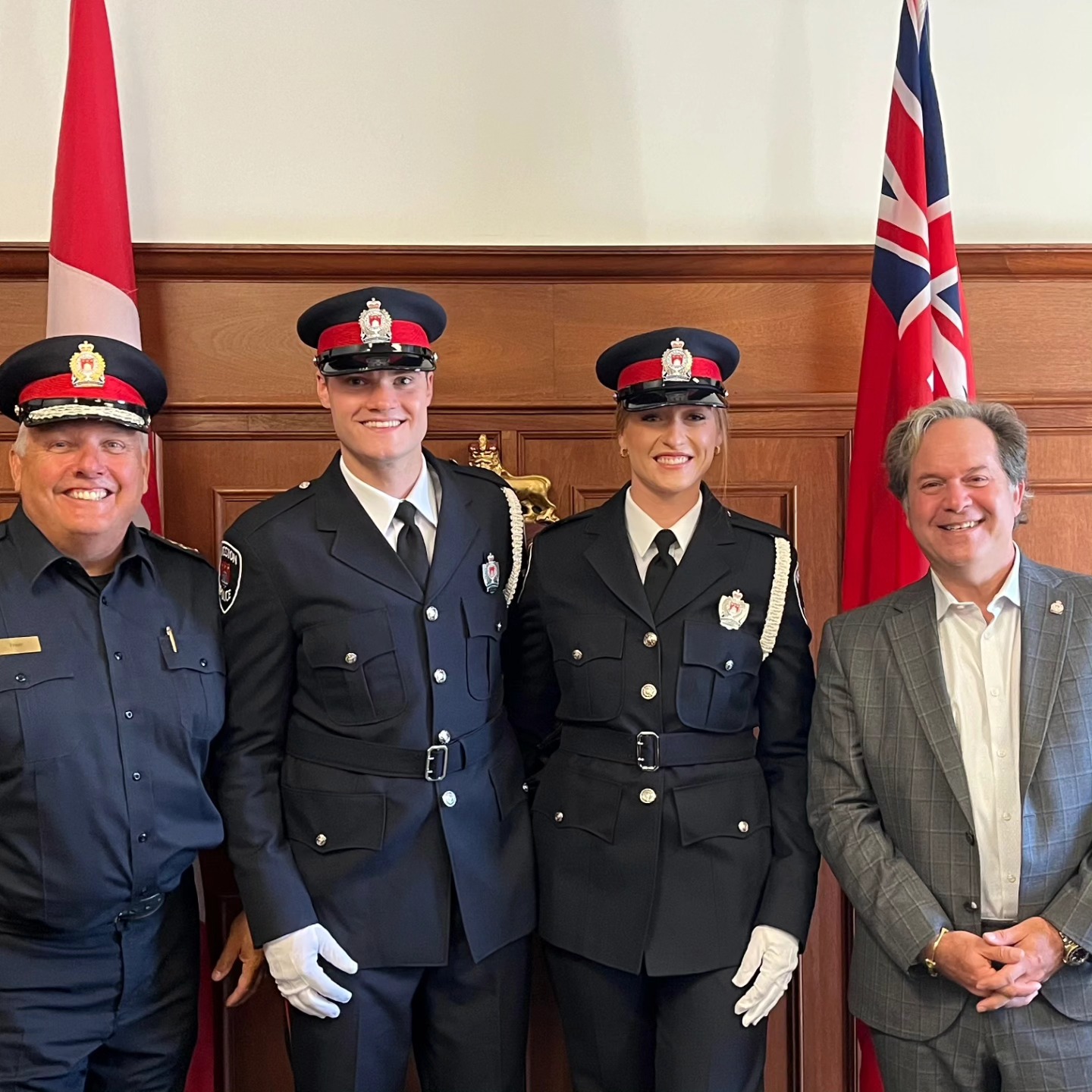 Kingston Police - Congratulations to our newest Officers,... | Facebook