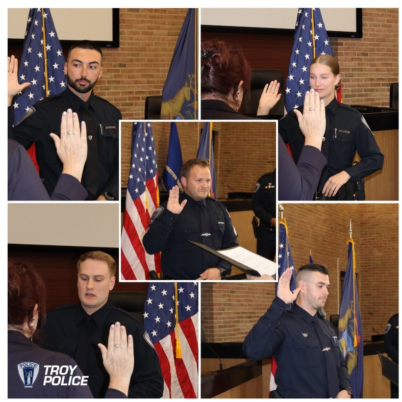 Troy - 🚨The oath is sworn, the duty begins! 🚓 Today we officially ...