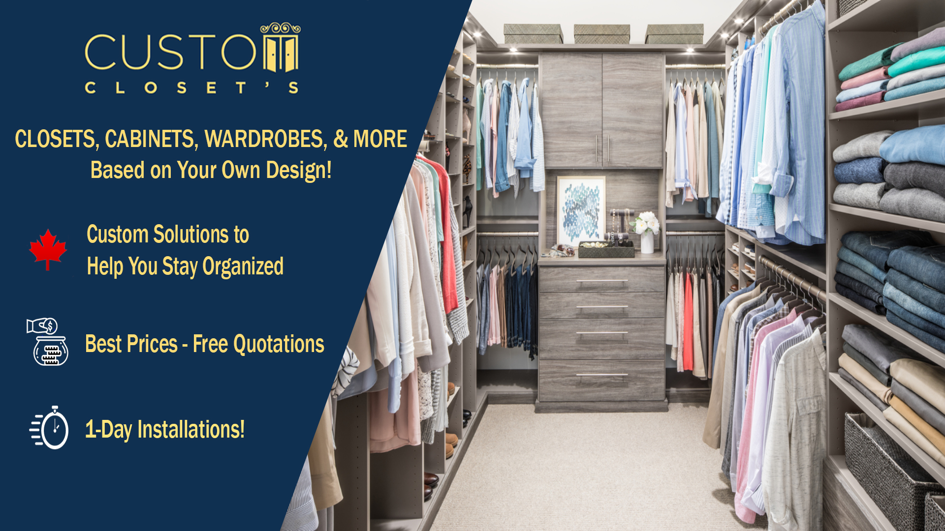 Custom Closets GTA