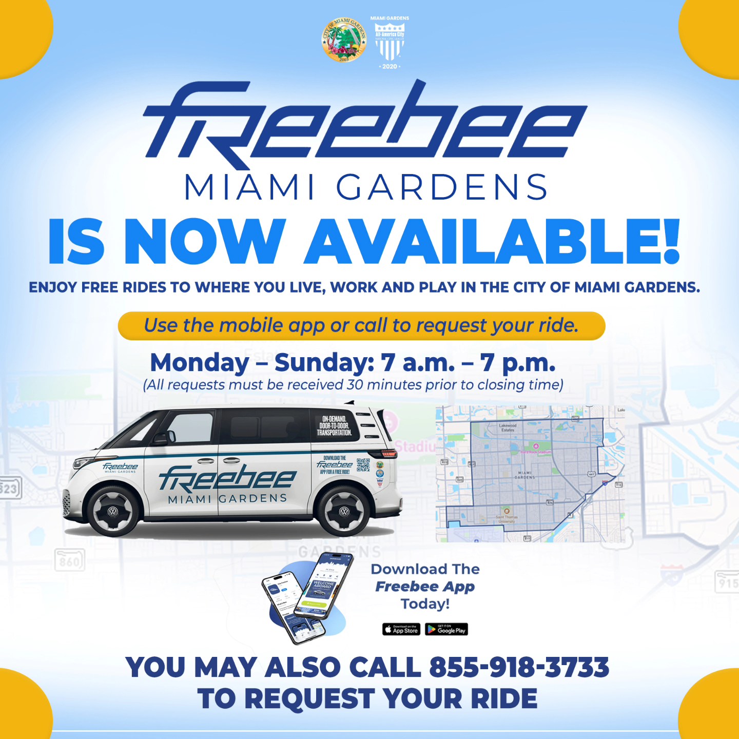 City - We’re excited to announce that Freebee is now live in our ...