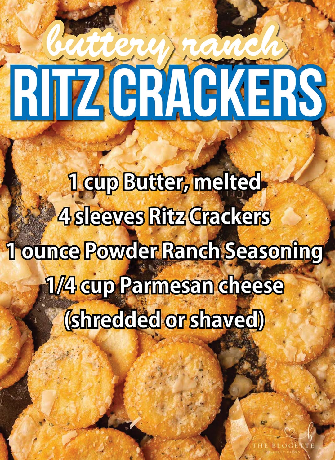 BUTTERY RANCH RITZ CRACKERS - These... - Smart School House | Facebook