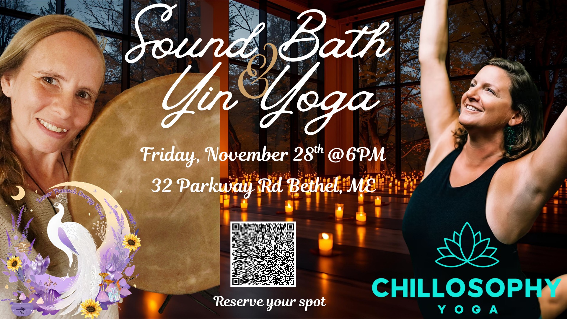Sound bath & yin yoga
