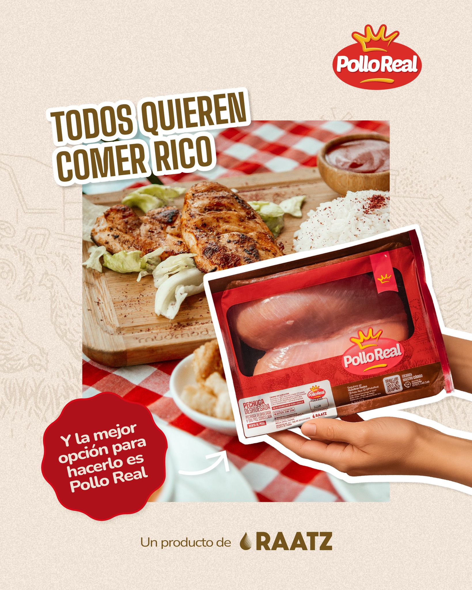 Pollo Real - Hoy celebramos junto a los que con cada sonrisa nos ...