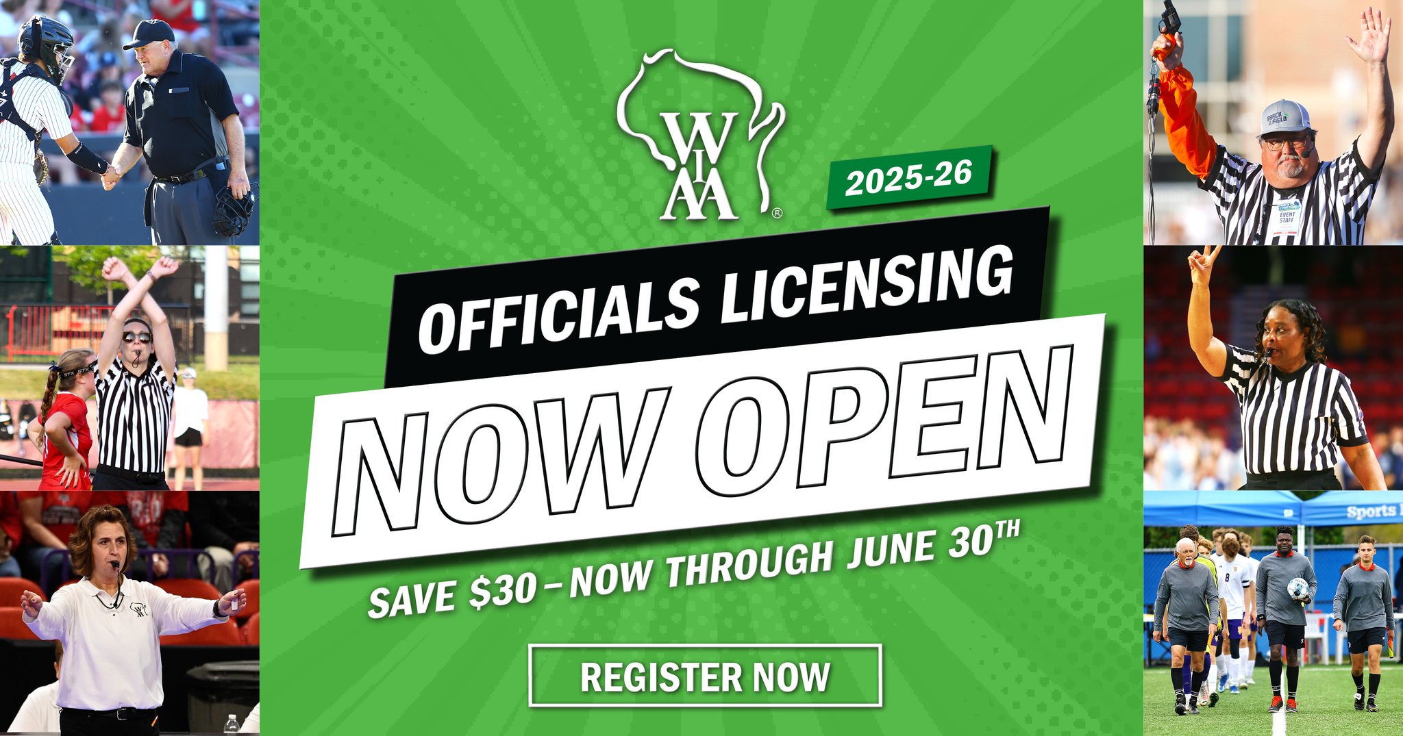 Wisconsin - 🚨 Officials Licensing for the 2025-26 school year is NOW ...