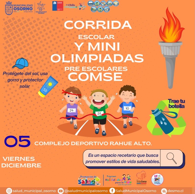 Salud Municipal Osorno - Informamos horarios y recintos para toma de ...