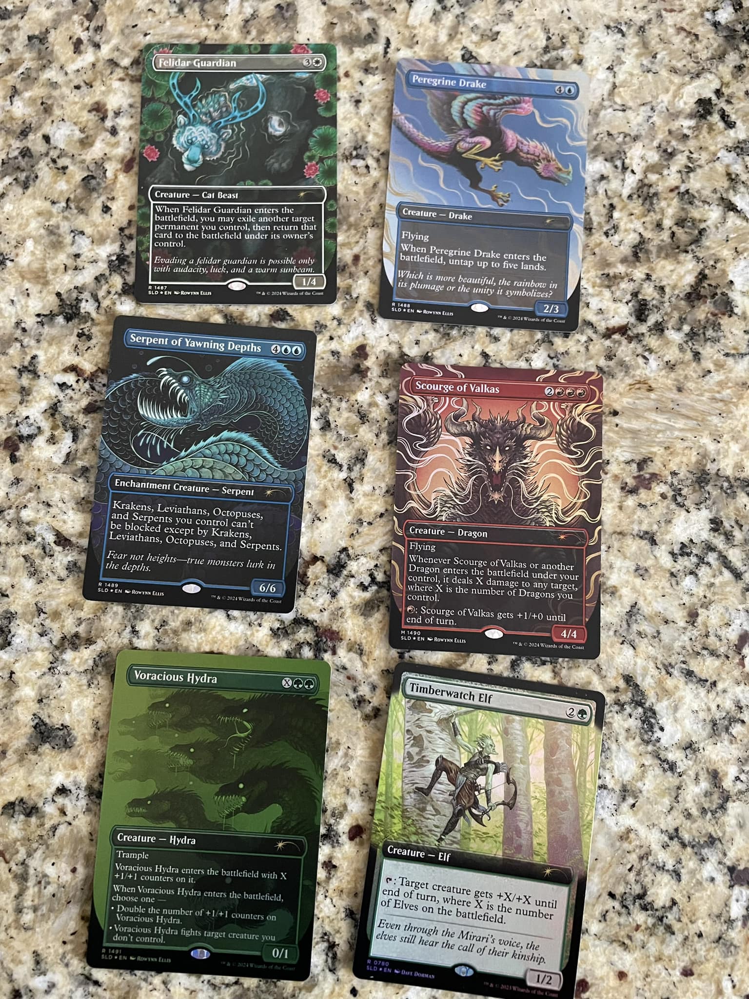 Timberwatch elf bonus card in Magic: The Gathering