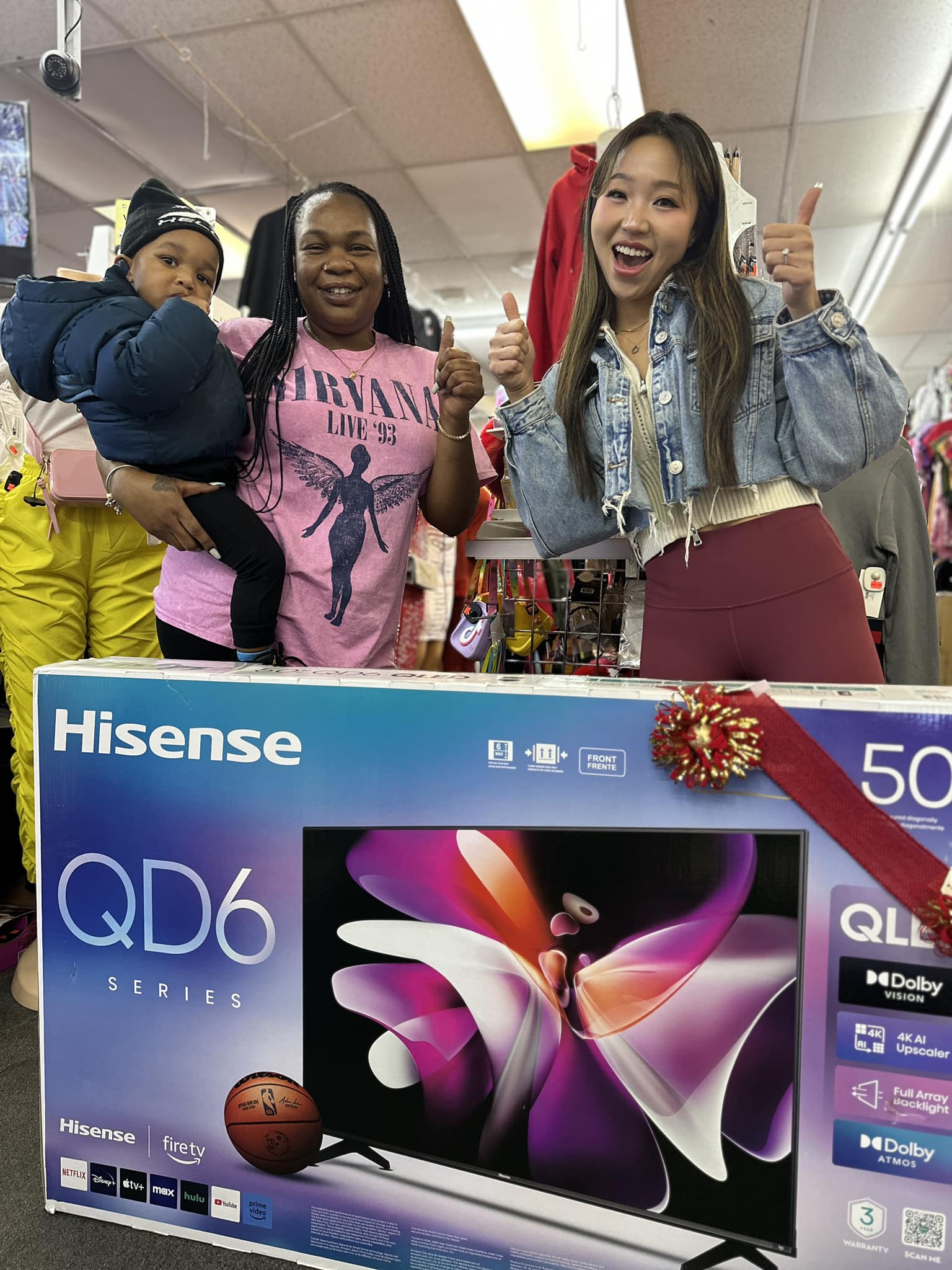 Hair - Congratulations to our 2025 TV raffle winner Winter Fall 🎉🎉🎉🎉🎉🎉 ...