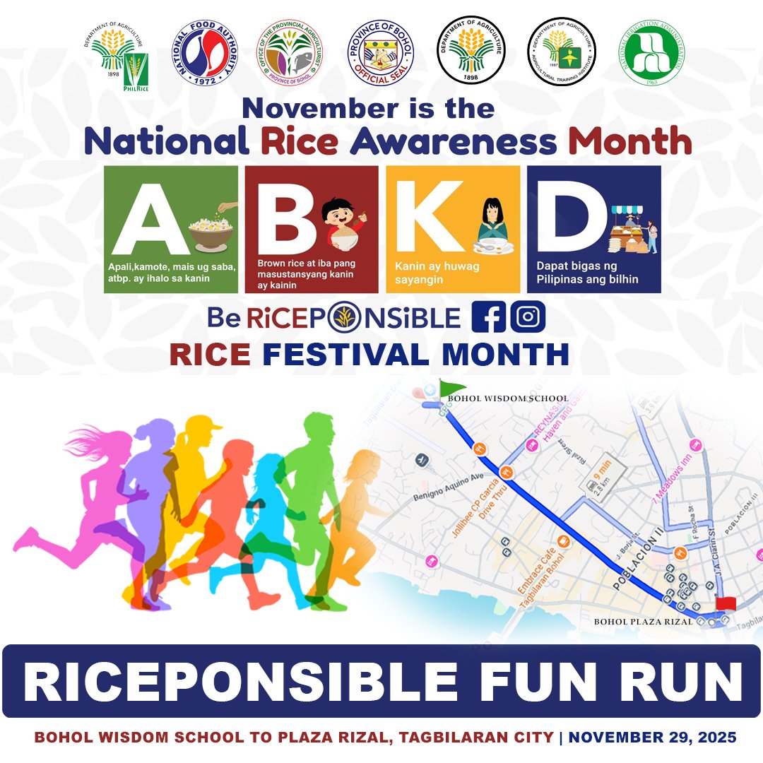 𝑹𝒊𝒄𝒆𝒑𝒐𝒏𝒔𝒊𝒃... - Office of the Provincial Agriculturist - Bohol | Facebook