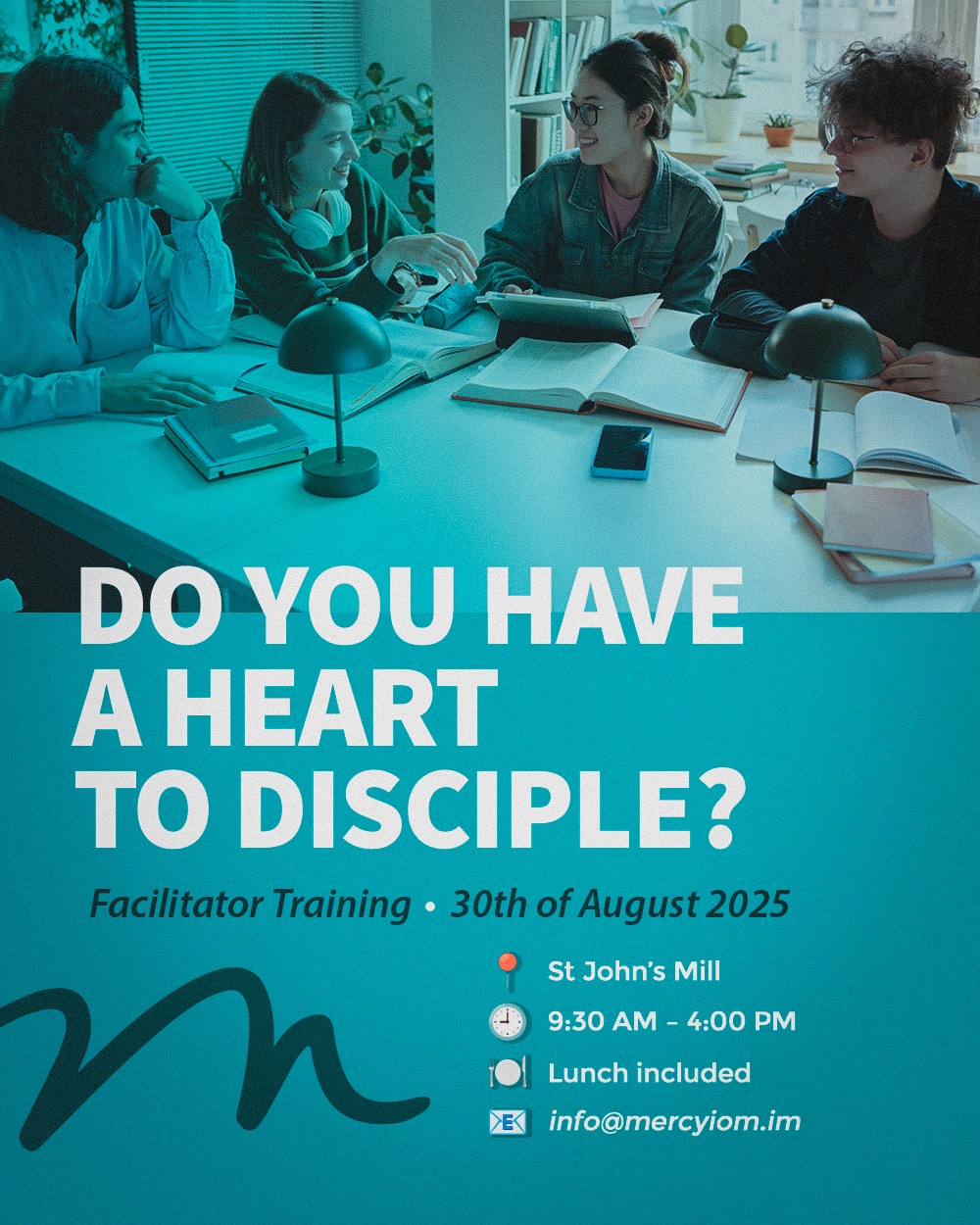 Mercy - 🗝️ Do You Have a Heart to Disciple Others? If so, this course ...