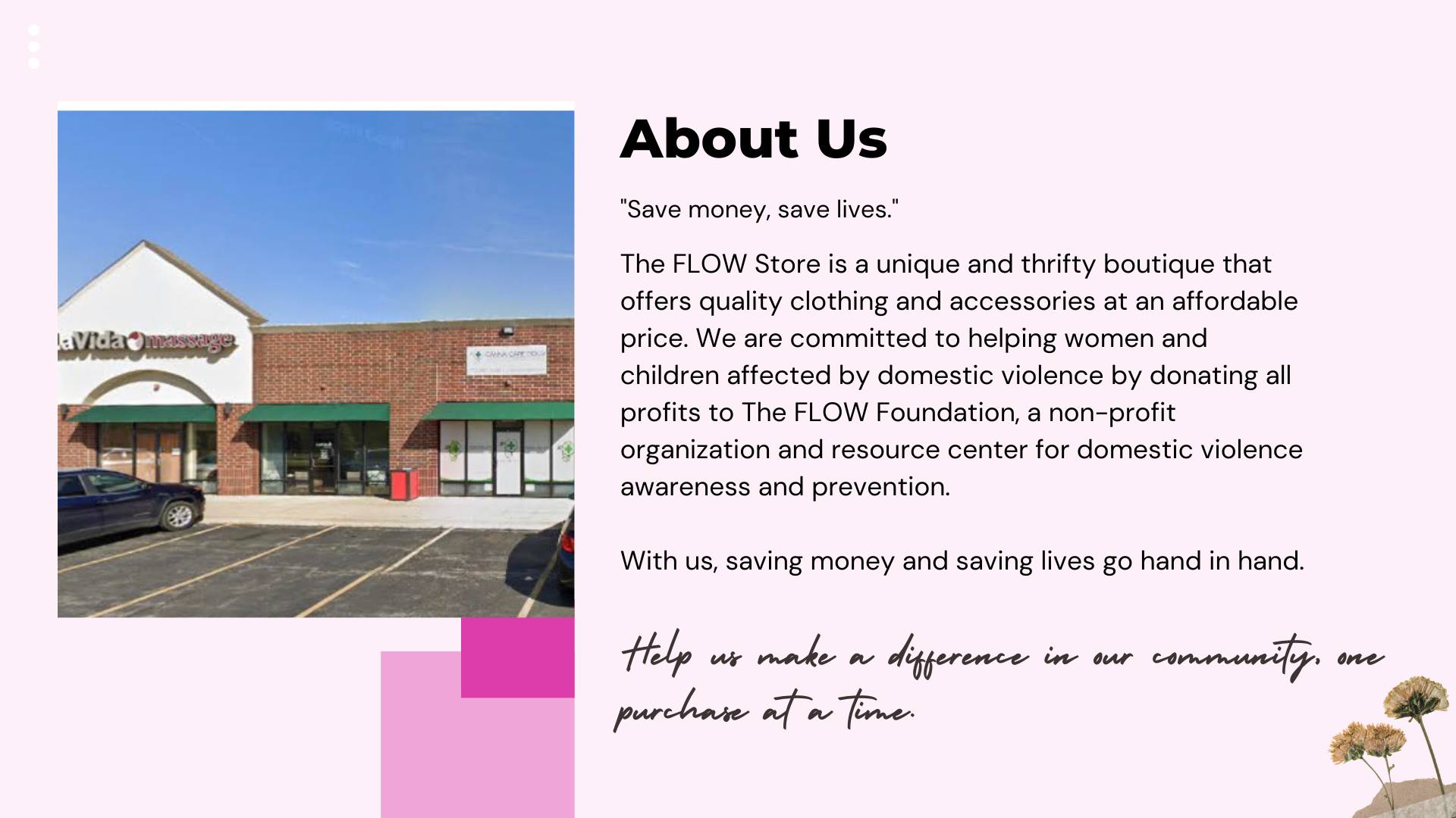 The FLOW Store - Discover more about our store and what we...