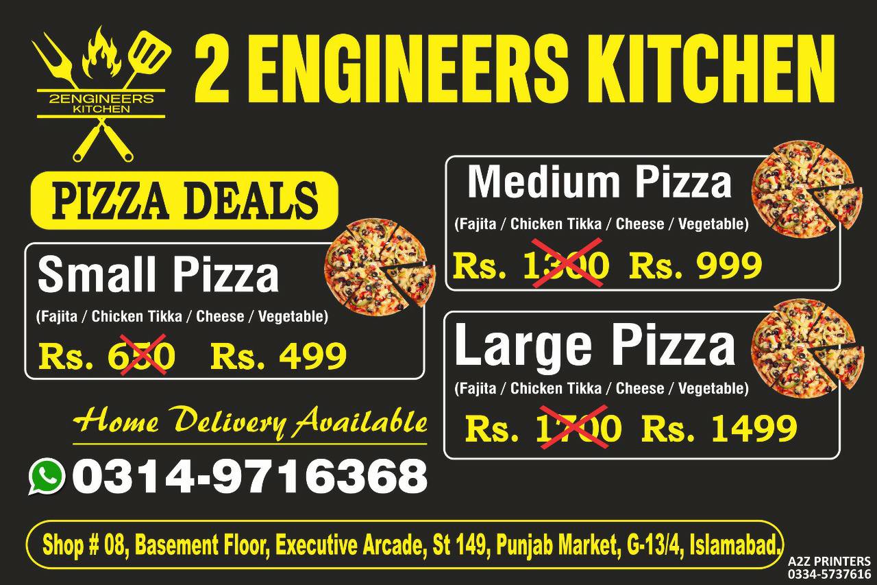 2 Engineers Kitchen | Islamabad