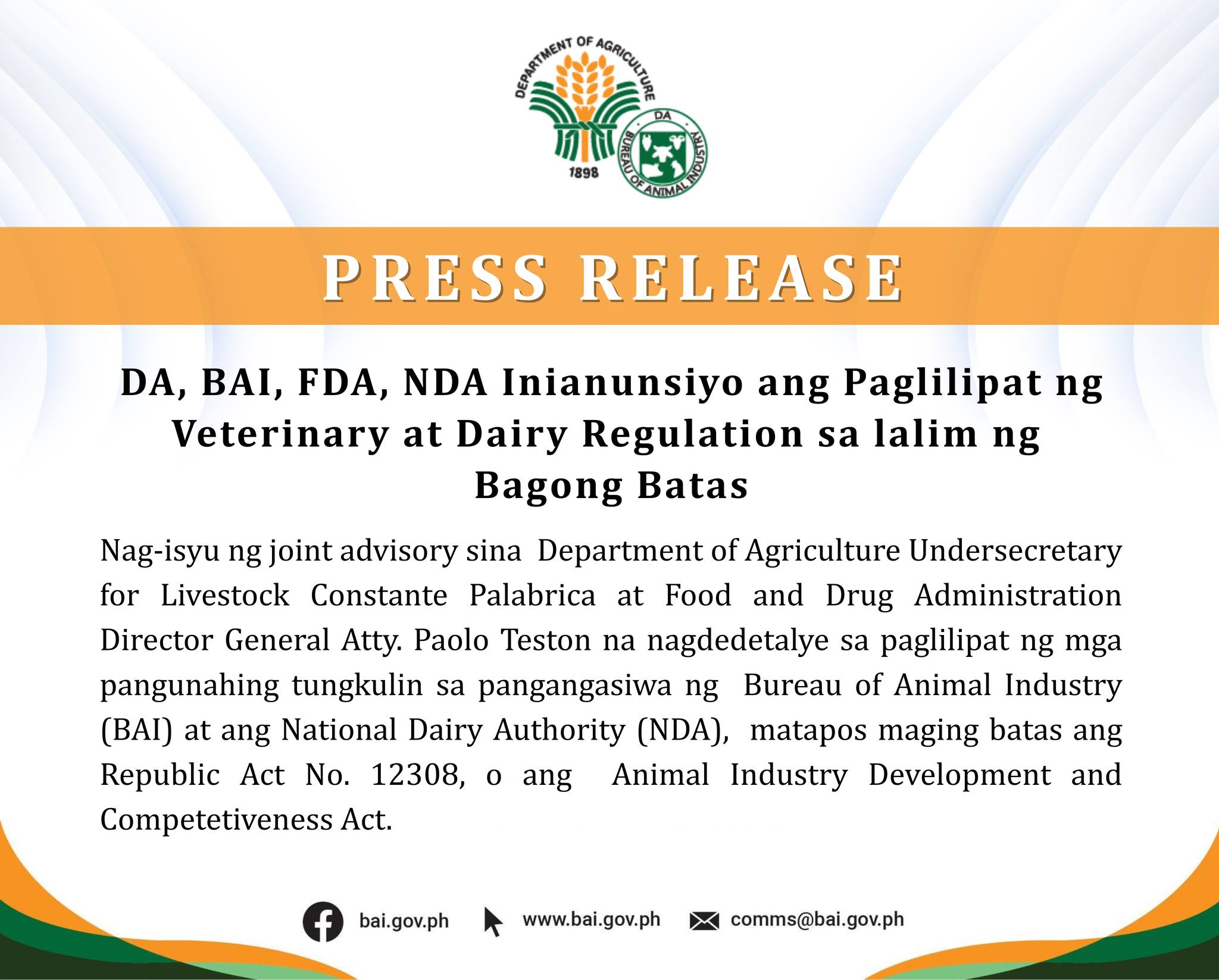 Department of... - Department of Agriculture - Philippines