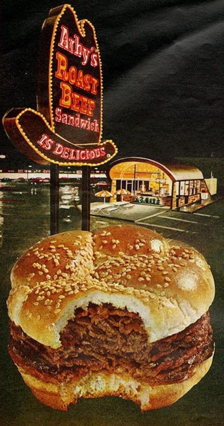 Original Arby's Restaurant Sign, 1964-1975
