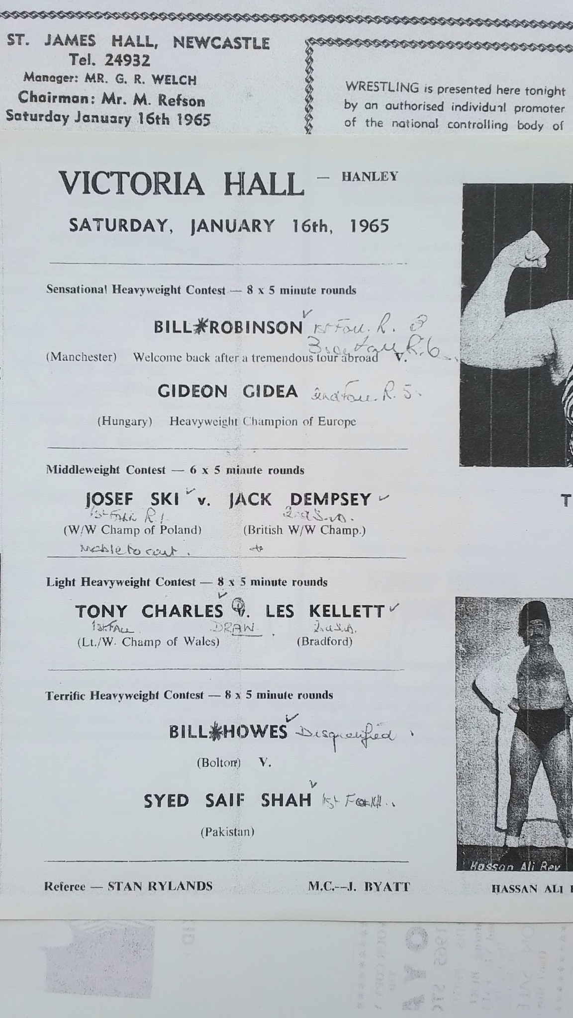 British Wrestling Remembered | 1965 | Facebook