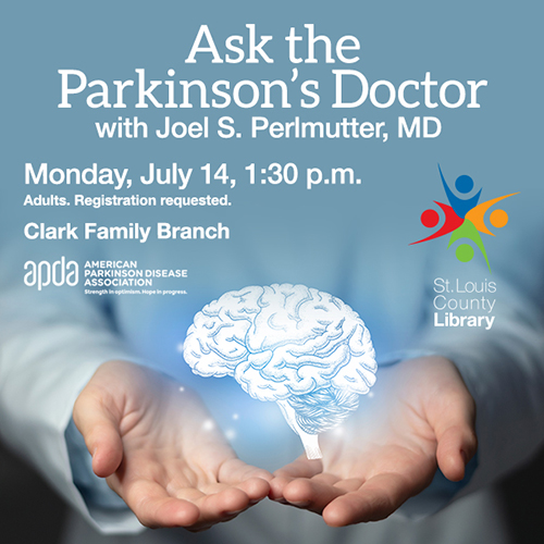 Meet Dr. Perlmutter, a leading Parkinson's specialist, at the Clark Family Branch