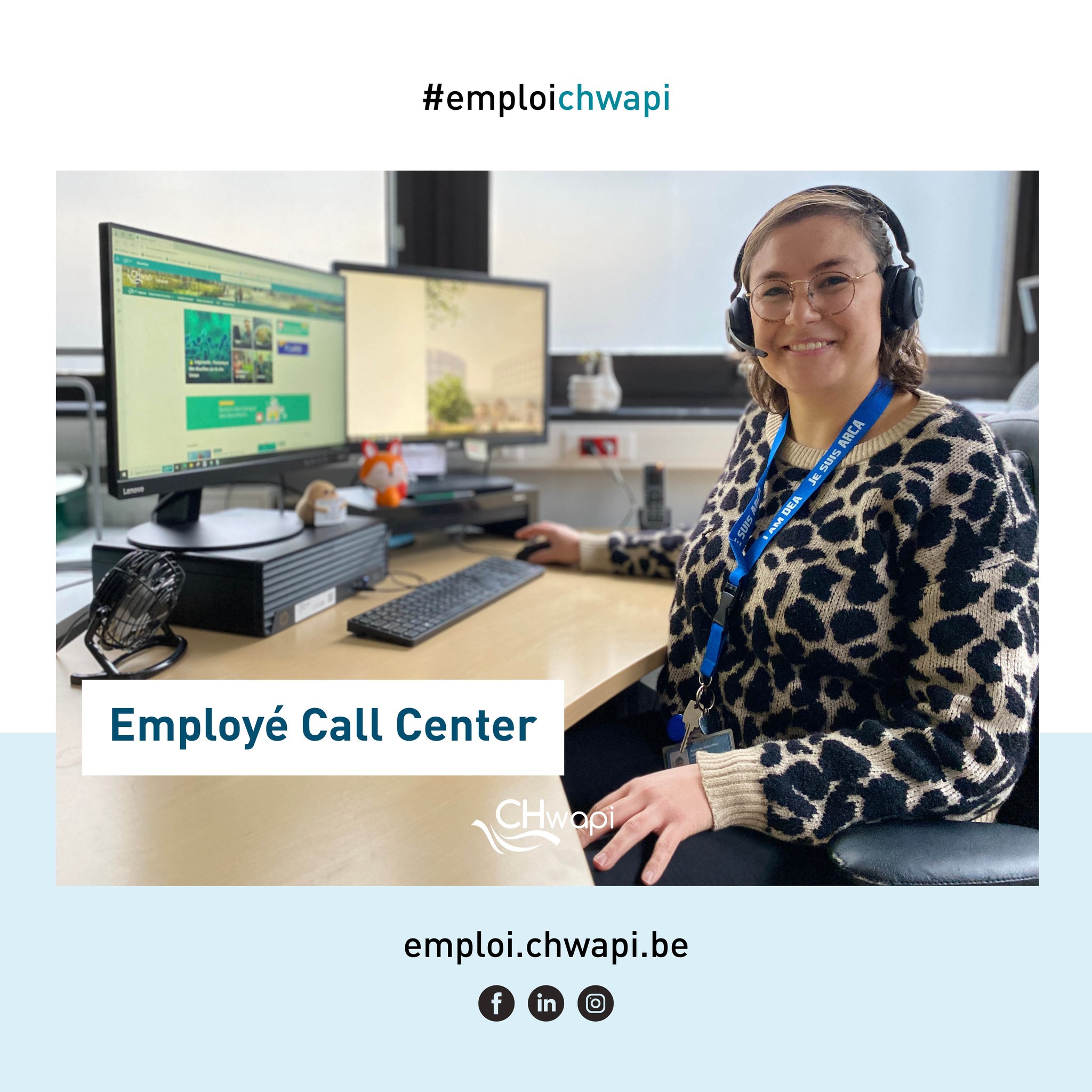 CHwapi Hôpital - Offre d'emploi l Employé Call Center... | Facebook