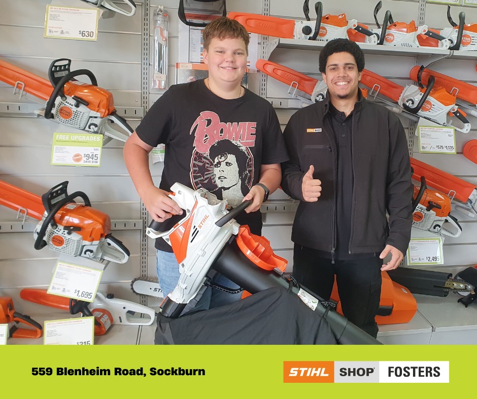 STIHL - 🎉 Congrats to Amy and her 13-year-old son Jacob — the proud new ...