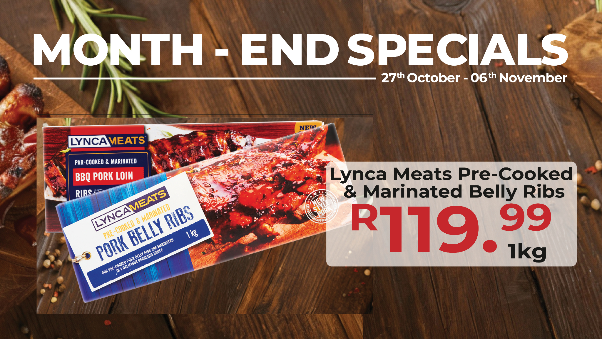 Roots - Braai goals unlocked! Lynca Belly Ribs – marinated, pre-cooked ...