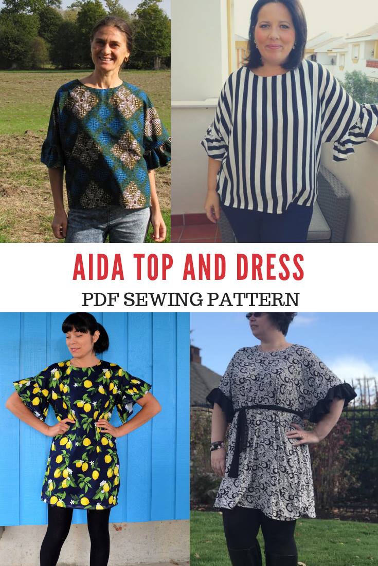 NEW PATTERN FOR SALE: The Aida Top... - On the cutting floor