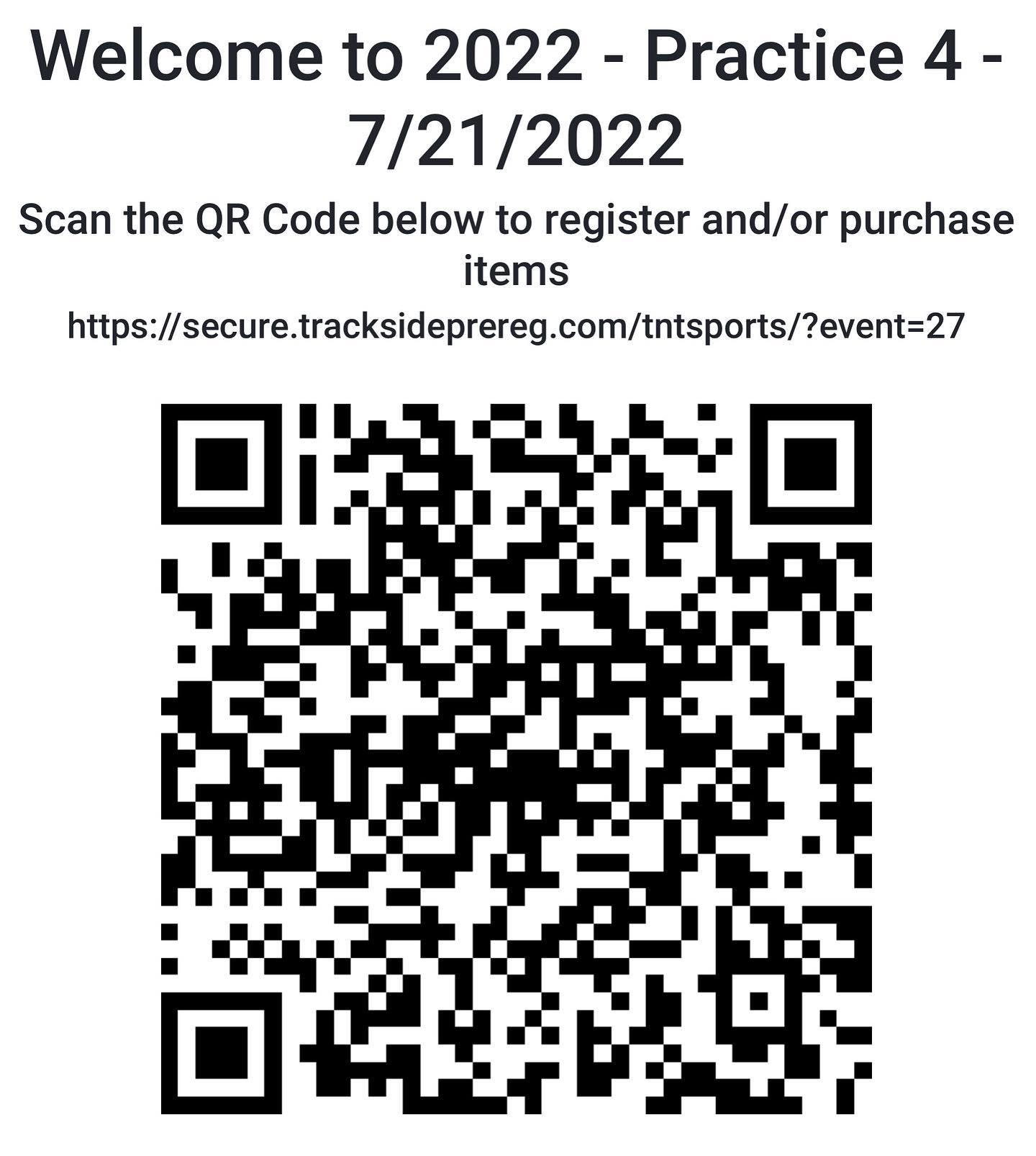 TNT Sports MX - Attached is the QR code for early registration for ...