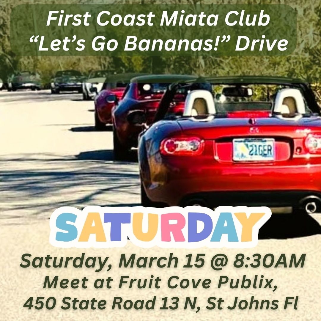 First - Let’s Go Bananas Drive! Join us Saturday morning at the Publix ...