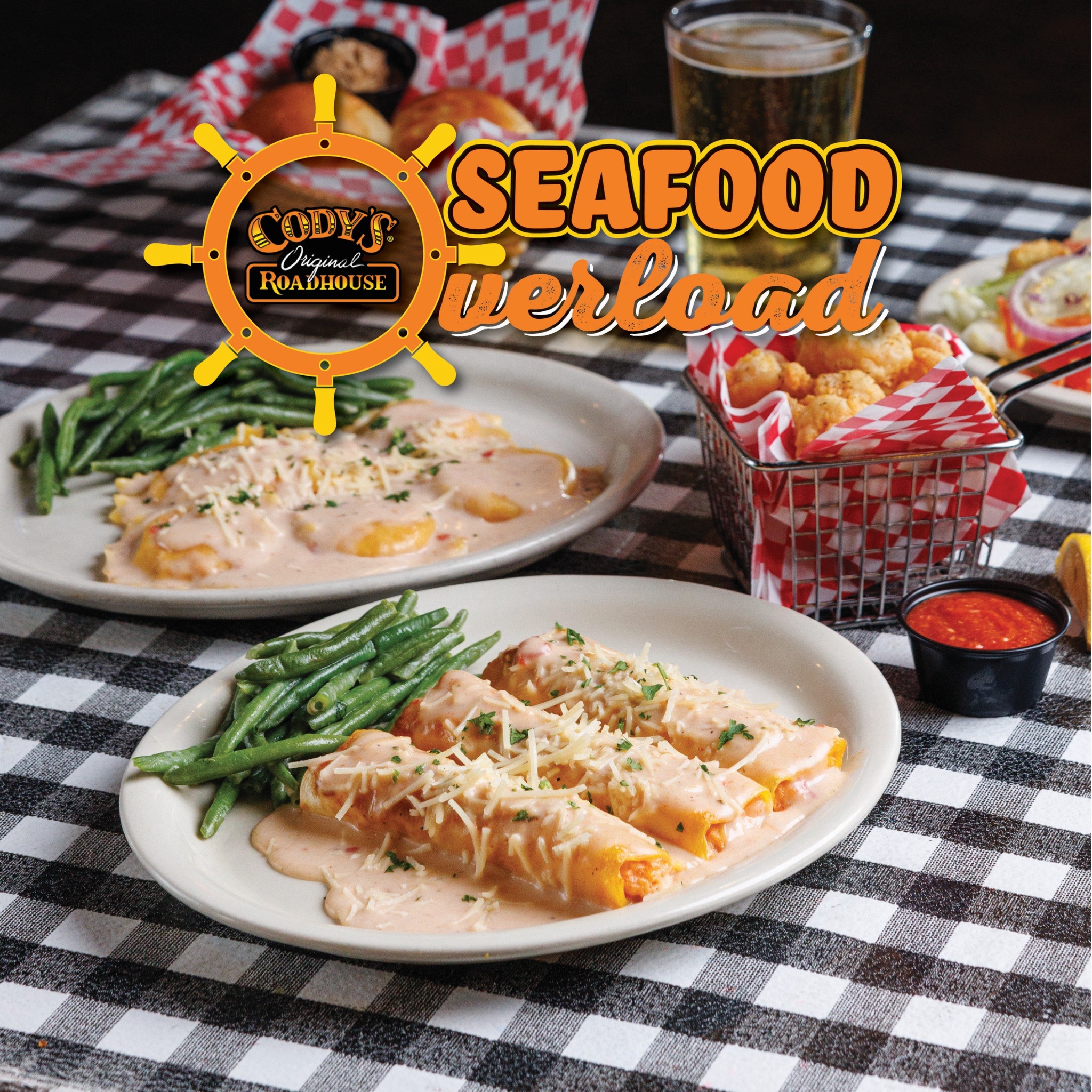 Cody's - It’s HERE! 🍤🦞 Our Seafood Overload is back and better than ...