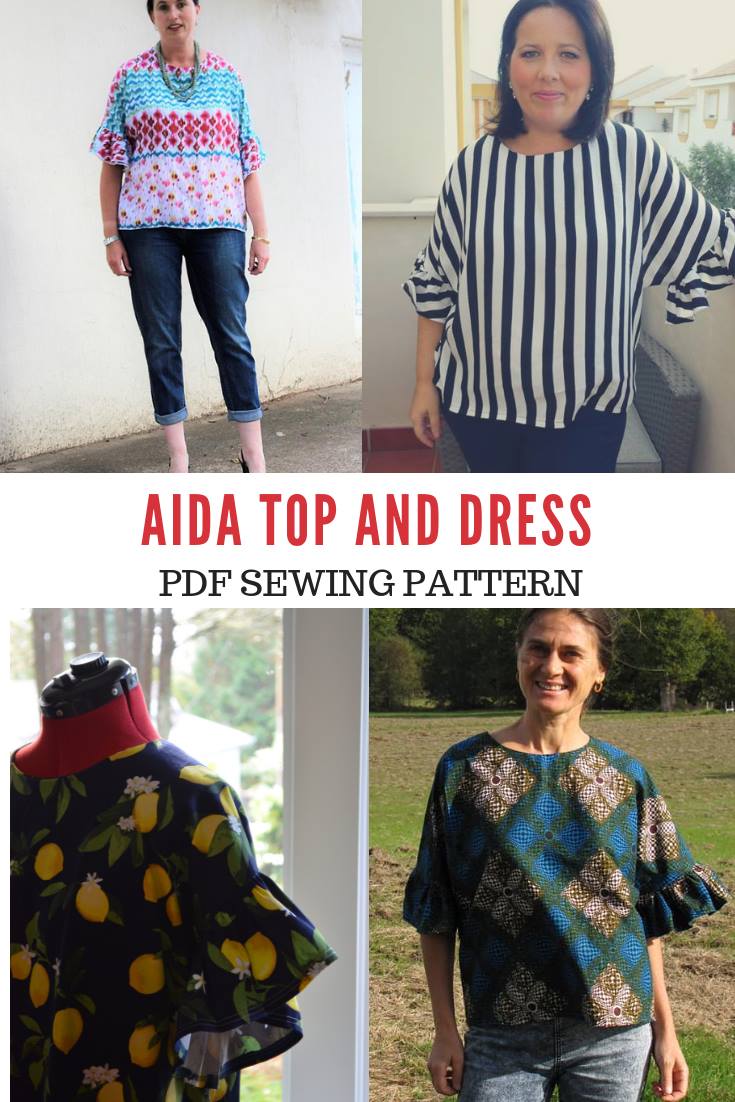 NEW PATTERN FOR SALE: The Aida Top... - On the cutting floor