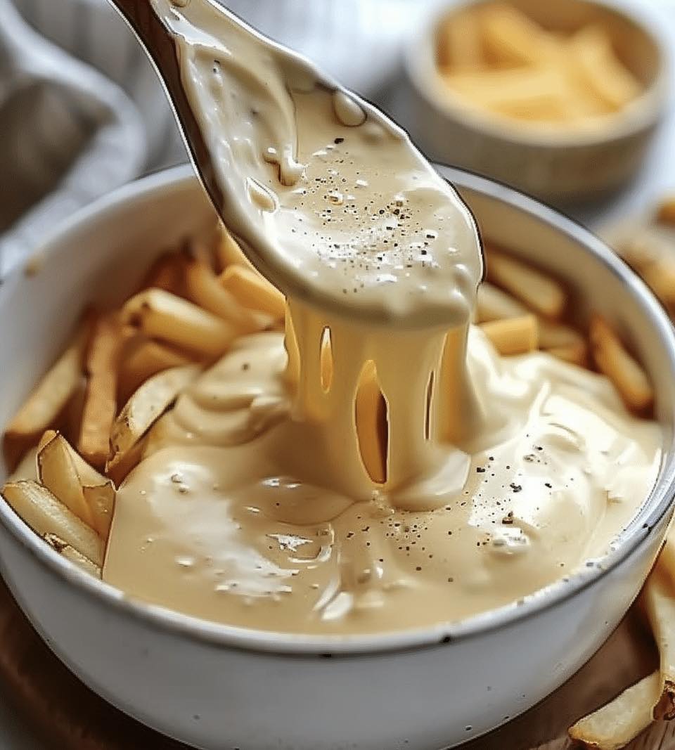 The GREAT - The Best CHEESE SAUCE FOR FRIES 😊 📌 INGREDIENTS * 2 ...
