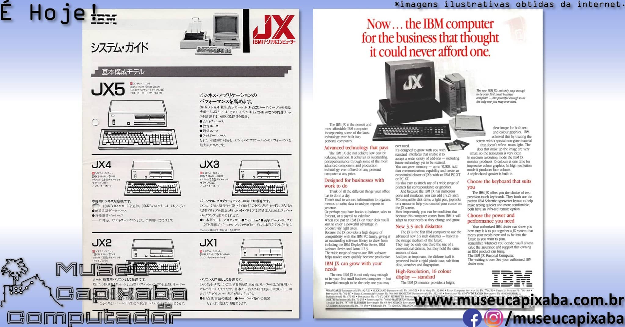 IBM JX 5511**, turns 40!