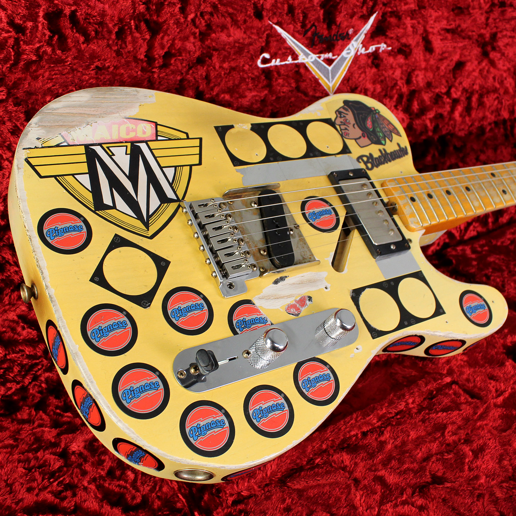 The Fender ASUKA TELECASTER ♥ This Japanese made Tele is Themed
